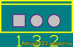 Footprint for Altium Designer